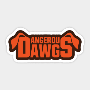 Dangerous Dawgs Sticker